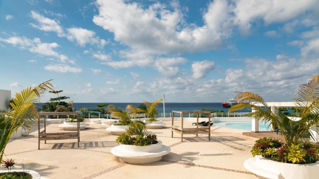Confortable Casa En Cozumel, Condominio Con Vista Al Mar # 10 Exterior photo